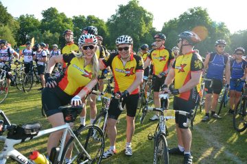 Porn Pedallers at the start line